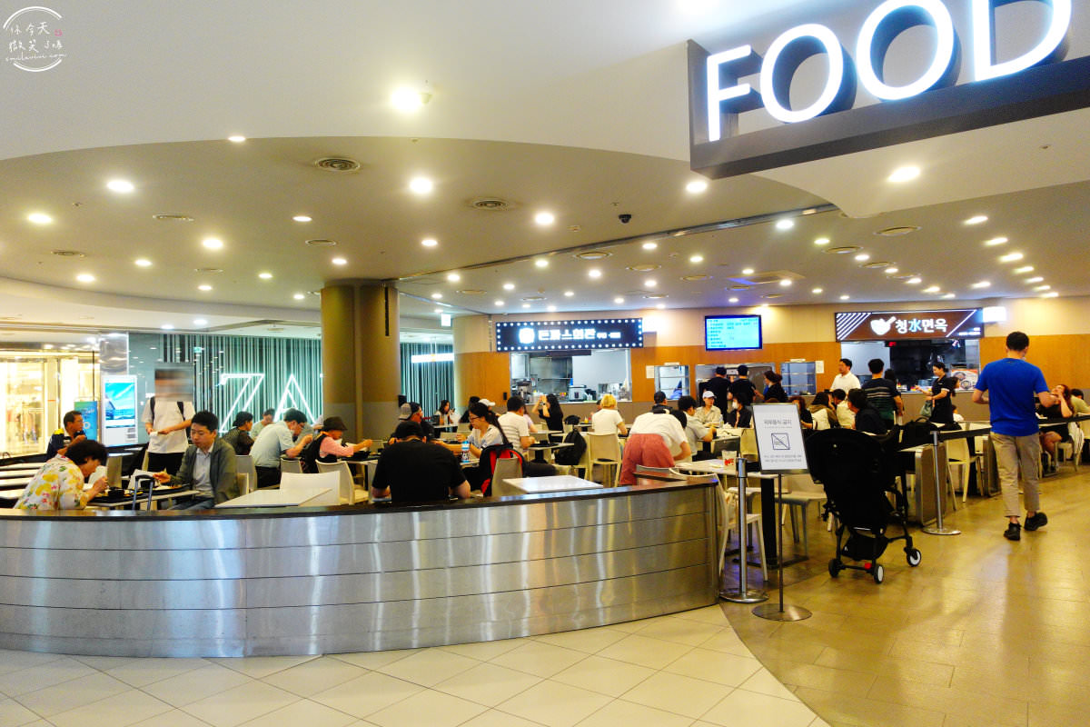首爾∥首爾站美食街(푸드코트;Food Court)，多種韓式料理選擇︱首爾站推薦餐廳︱CP值高韓式料理︱泡麵、海苔飯捲、年糕套餐︱首爾餐廳︱韓國美食︱首爾美食餐廳 4 food court 5