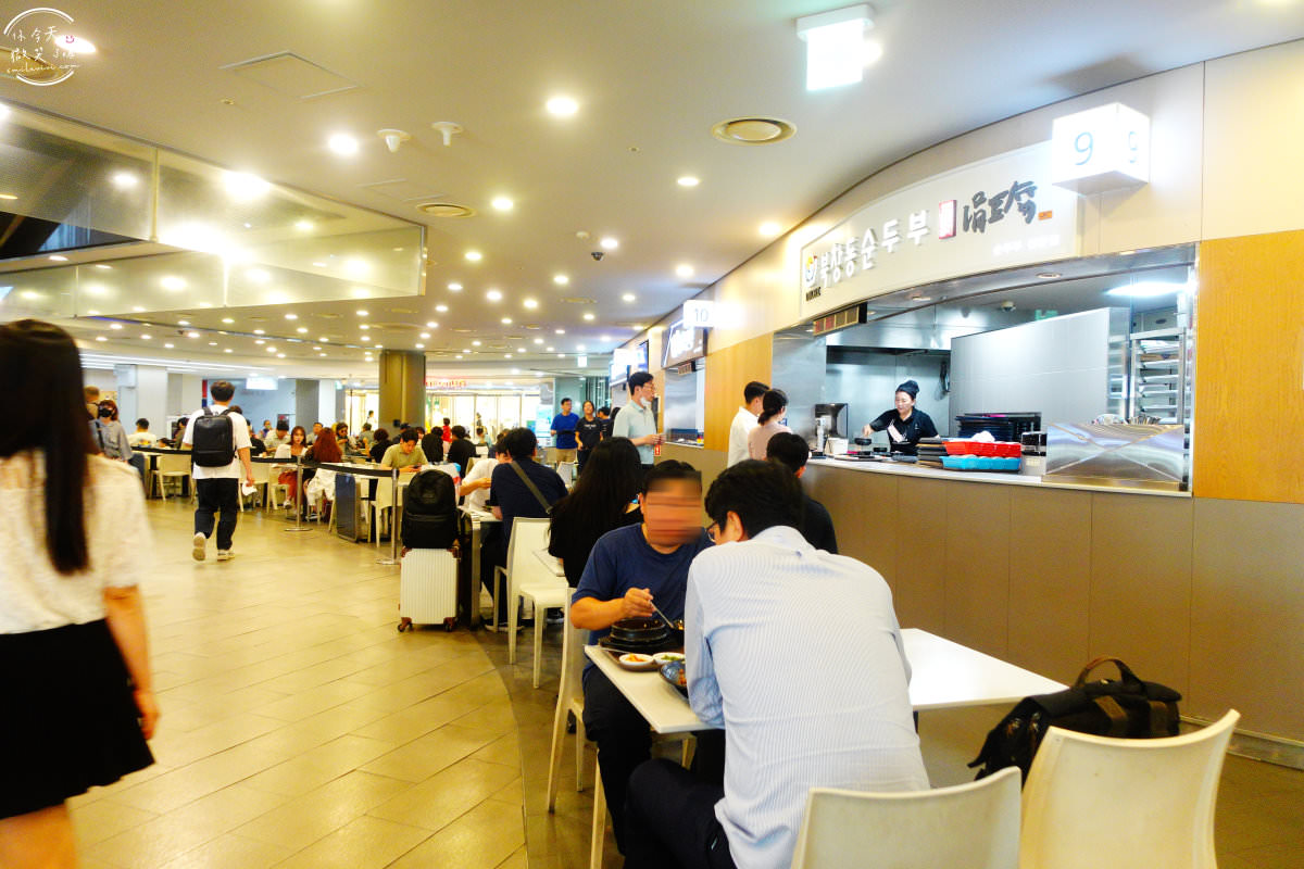 首爾∥首爾站美食街(푸드코트;Food Court)，多種韓式料理選擇︱首爾站推薦餐廳︱CP值高韓式料理︱泡麵、海苔飯捲、年糕套餐︱首爾餐廳︱韓國美食︱首爾美食餐廳 5 food court 7