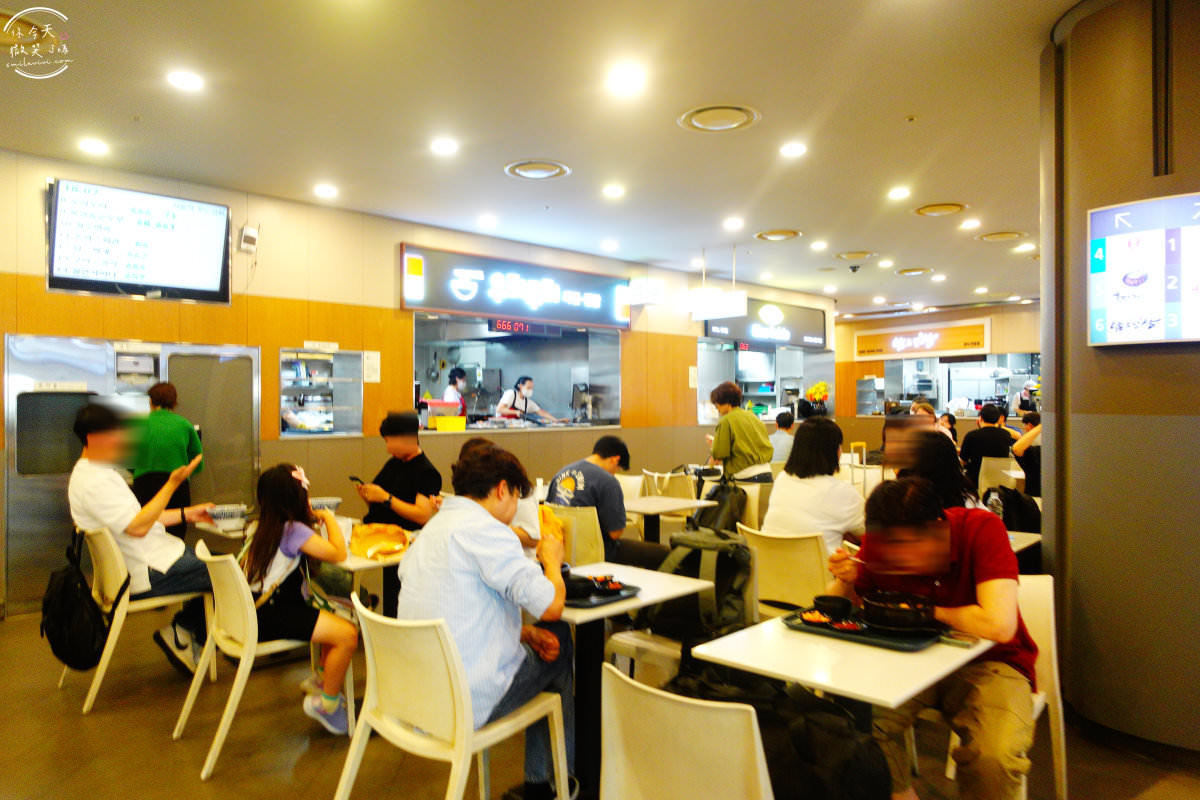 首爾∥首爾站美食街(푸드코트;Food Court)，多種韓式料理選擇︱首爾站推薦餐廳︱CP值高韓式料理︱泡麵、海苔飯捲、年糕套餐︱首爾餐廳︱韓國美食︱首爾美食餐廳 13 food court 9