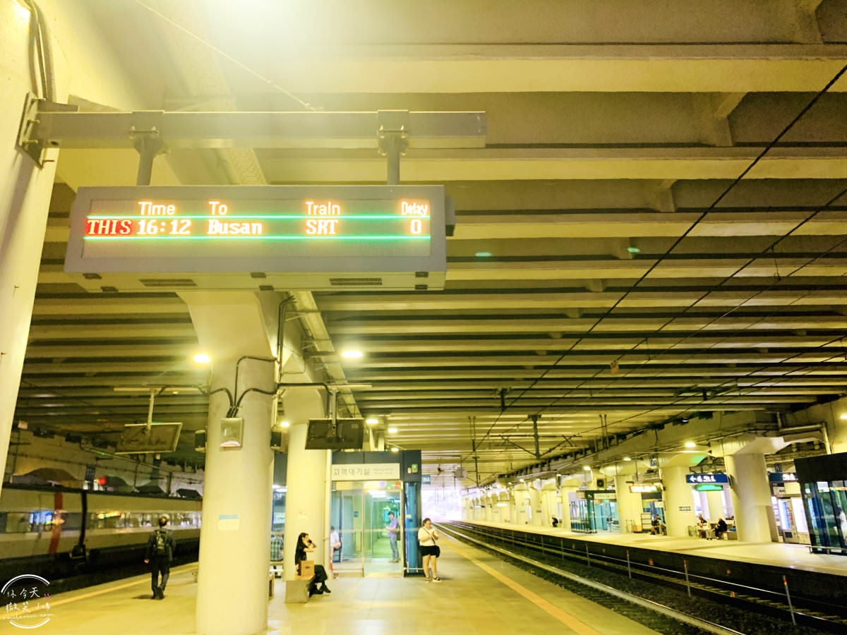 韓國SRT搭乘紀錄∥韓國高速鐵路SRT，SRT班次查詢，SRT時刻表︱SRT東大邱-釜山搭乘紀錄︱SRT高速列車︱東大邱站︱韓國高鐵(고속철도) 23 srt 20