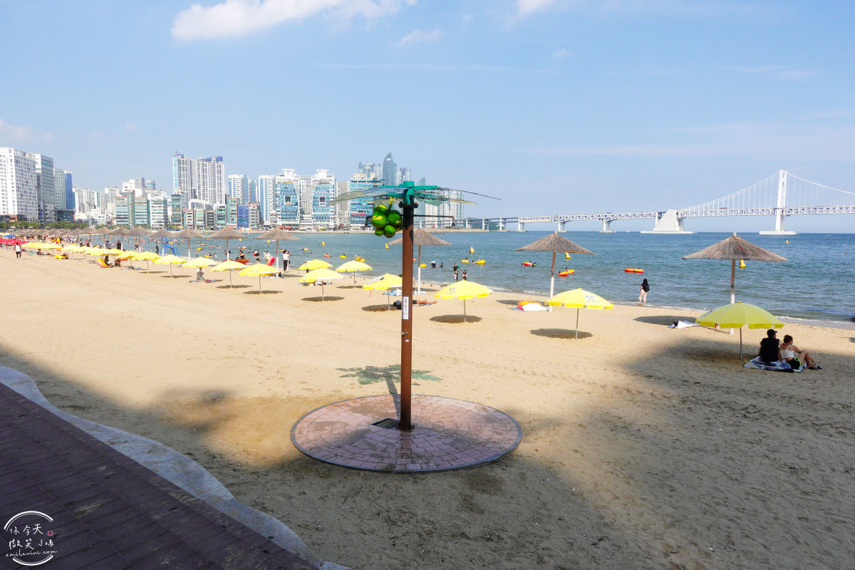 釜山景點推薦∥釜山廣安大橋(부산광안대교)、廣安里海水浴場(광안리해수욕장)︱海景第一排,夏日玩水賞美景︱韓國最大的海上橋樑︱韓國釜山景點 - 第12張圖
