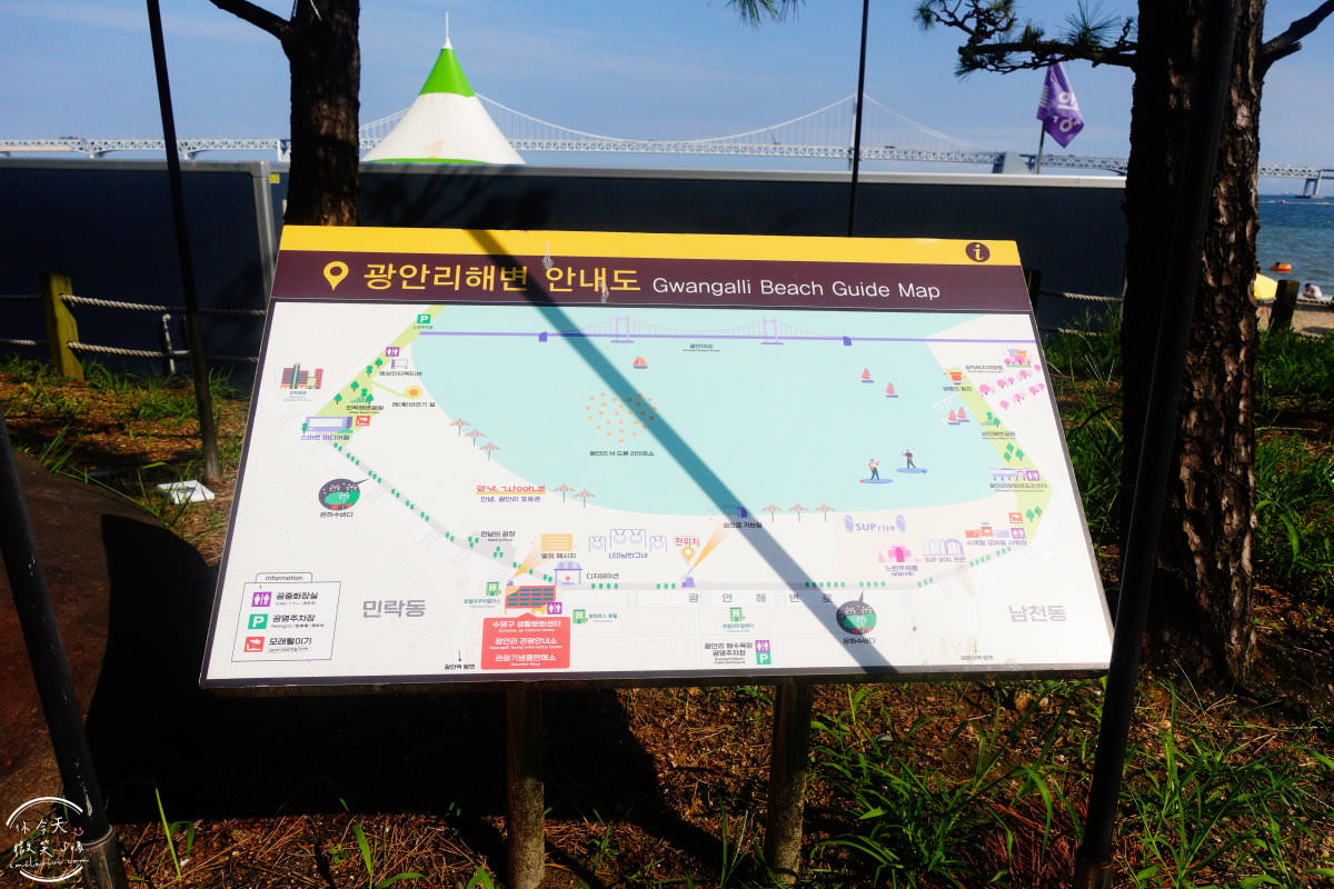 釜山景點推薦∥釜山廣安大橋(부산광안대교)、廣安里海水浴場(광안리해수욕장)︱海景第一排,夏日玩水賞美景︱韓國最大的海上橋樑︱韓國釜山景點 - 第16張圖