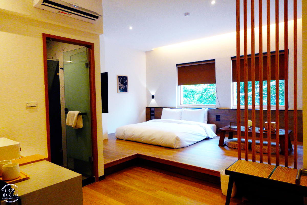 高雄住宿推薦∥河映宿沐 RiverTrees Hotel,愛河畔日系文青旅宿,高雄流行音樂中心旁,演唱會住宿推薦!紅白酒無限暢飲太幸福!高質感雙人房,各種房型一次看︱近捷運鹽埕埔站、輕軌真愛碼頭站 - 第22張圖