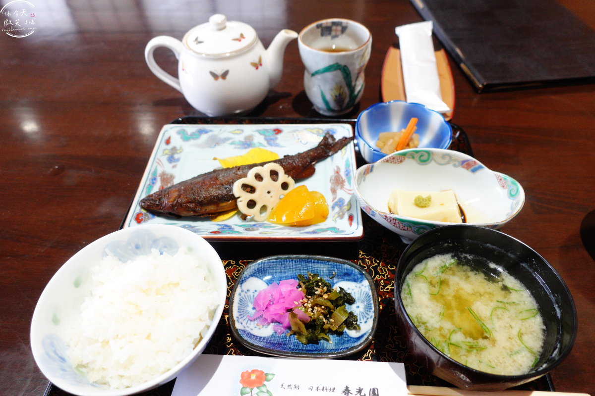 日田餐廳∥日田春光園,味噌香魚套餐,日田香魚專門店︱日田美食日田鮎魚料理︱日田三隈川旁 - 第15張圖