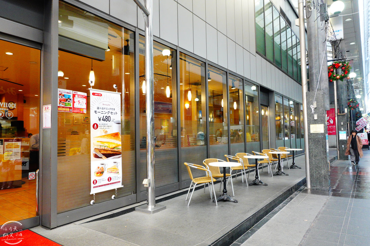 福岡早餐新選擇∥Caffe Veloce中洲川端站前店的美味體驗︱香濃莫札瑞拉火腿三明治、熱拿鐵︱中洲川端通商店街︱日本早餐 - 第9張圖