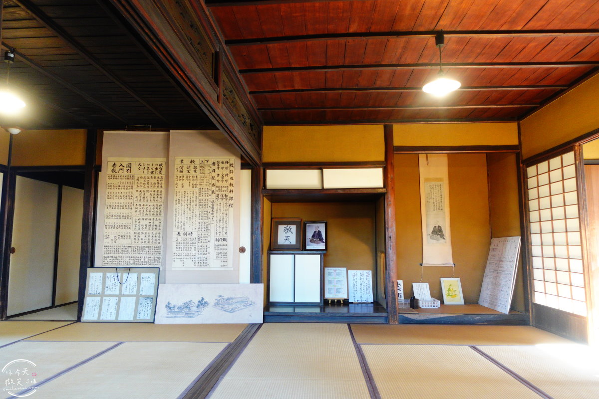 日田咸宜園跡∥不花一分錢!日田免費景點,江戶時代的儒家、教育家廣瀬的學堂︱江戶時期的建築,免費開放參觀︱日田景點觀光 - 第18張圖