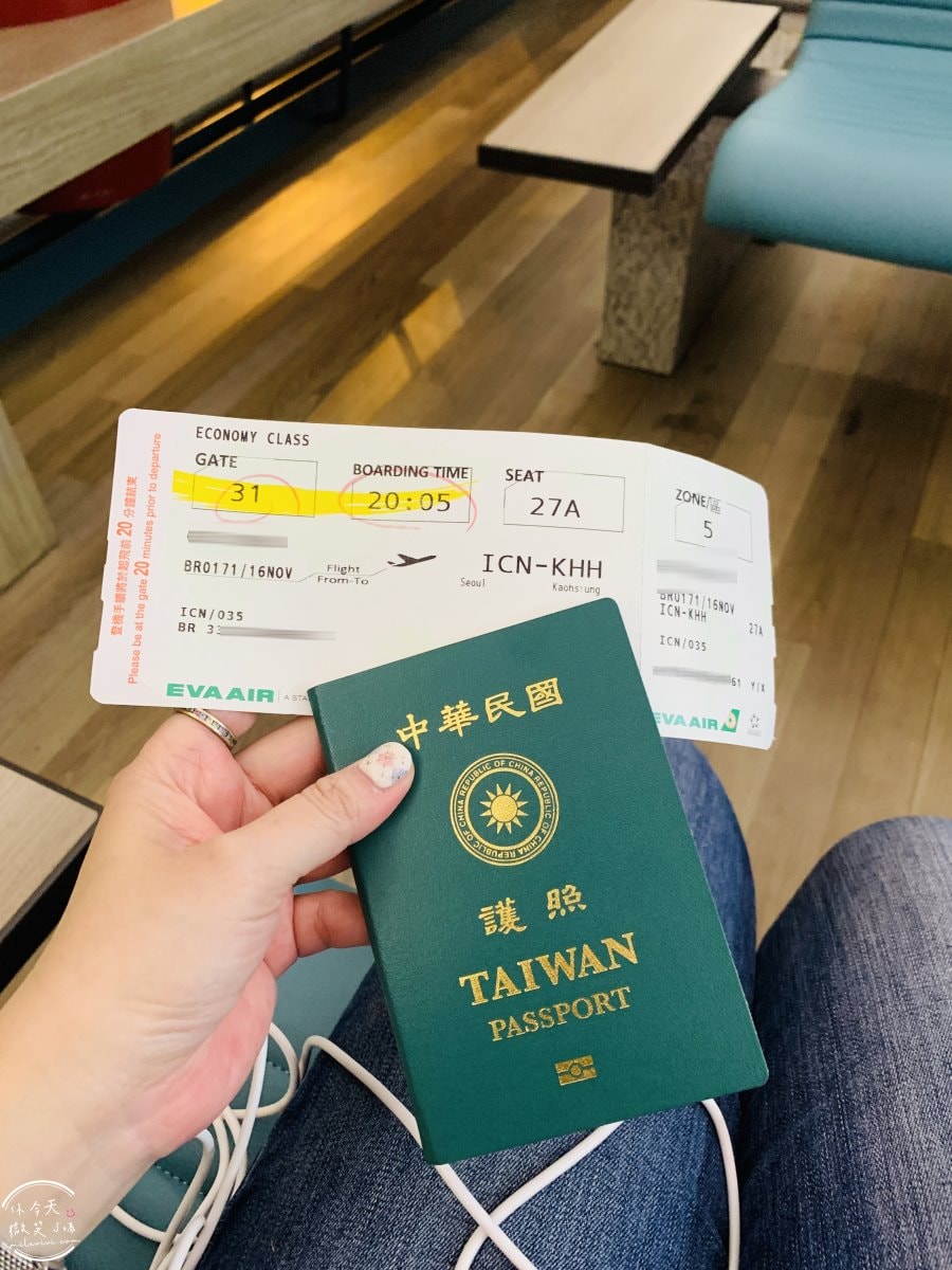 長榮BR171∥仁川飛高雄,長榮航空經濟艙飛行體驗︱長榮飛機餐海鮮特殊餐︱韓國仁川直飛高雄A321機型,仁川國際機場第一航廈 - 第5張圖