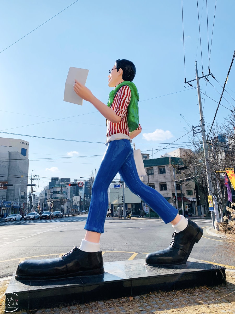 大邱鳳山文化街(봉산문화거리)∥大邱最具特色的文化藝術街道,20多間畫廊聚集︱裝置藝術、畫廊與特色小店的巡禮,大邱打卡新景點︱大邱近代胡同旅行 - 第4張圖