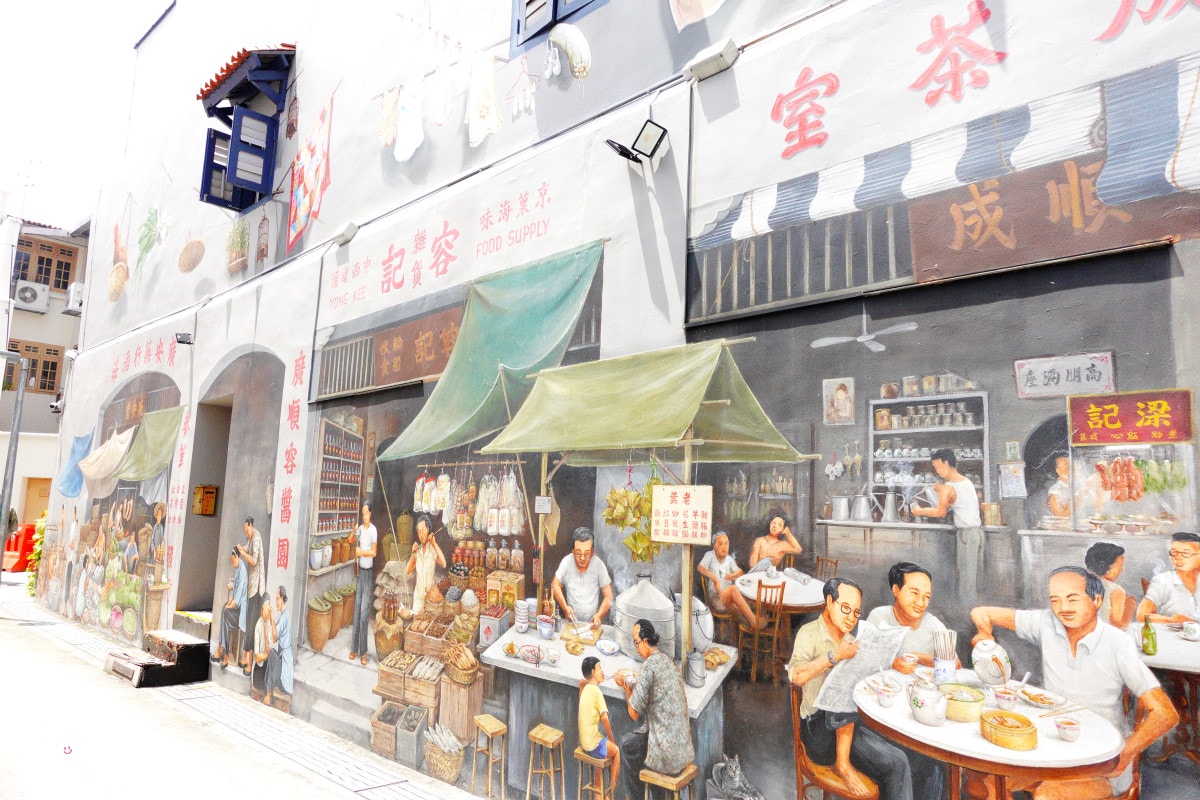 新加坡牛車水(Chinatown)∥最具特色的唐人街彩繪藝術巡禮,尋找新加坡華人故事︱柯南彩繪牆、傳統建築︱新加坡必遊景點 - 第38張圖 牛車水