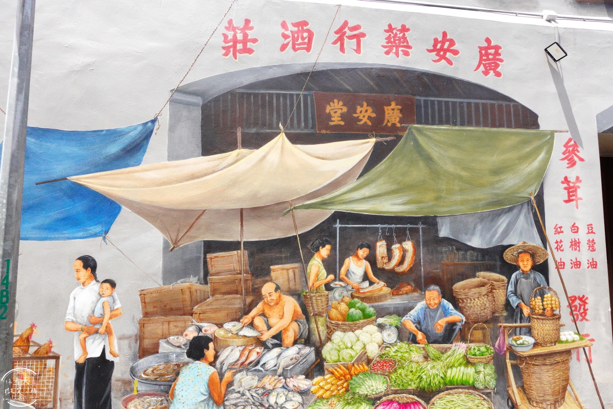 新加坡牛車水(Chinatown)∥最具特色的唐人街彩繪藝術巡禮,尋找新加坡華人故事︱柯南彩繪牆、傳統建築︱新加坡必遊景點 - 第39張圖 牛車水