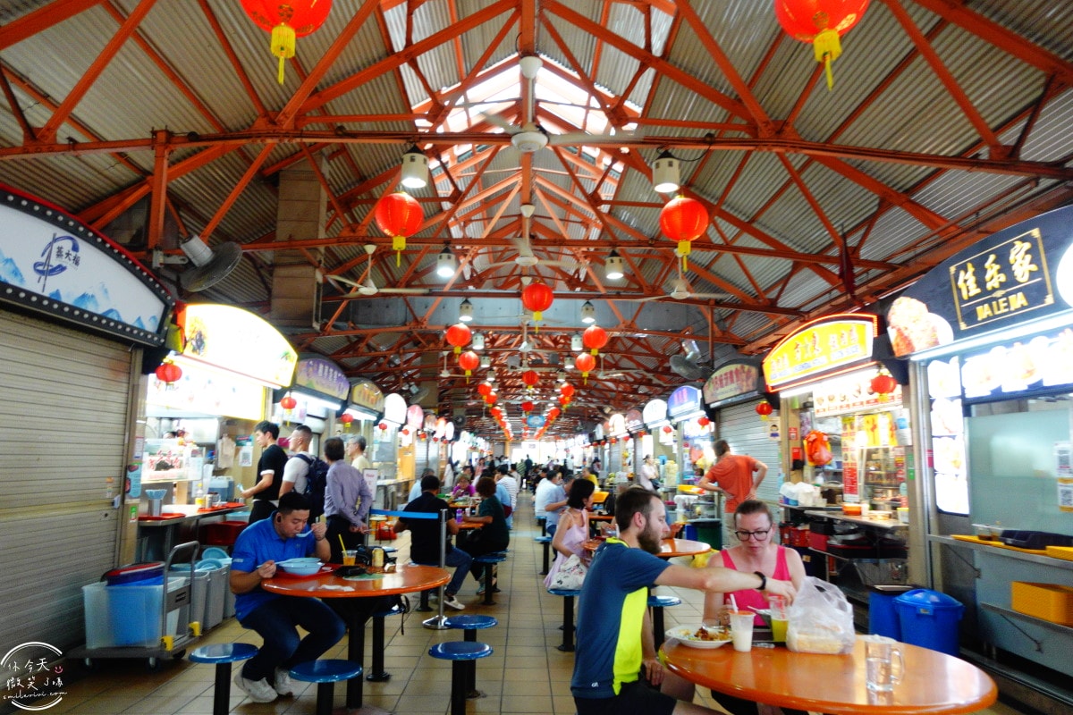 牛車水美食推薦∥Maxwell Food Centre,在地人都愛的麥士威熟食中心必吃美食︱阿仔海南雞飯、天天海南雞飯︱新加坡牛車水 - 第7張圖 Maxwell Food Centre