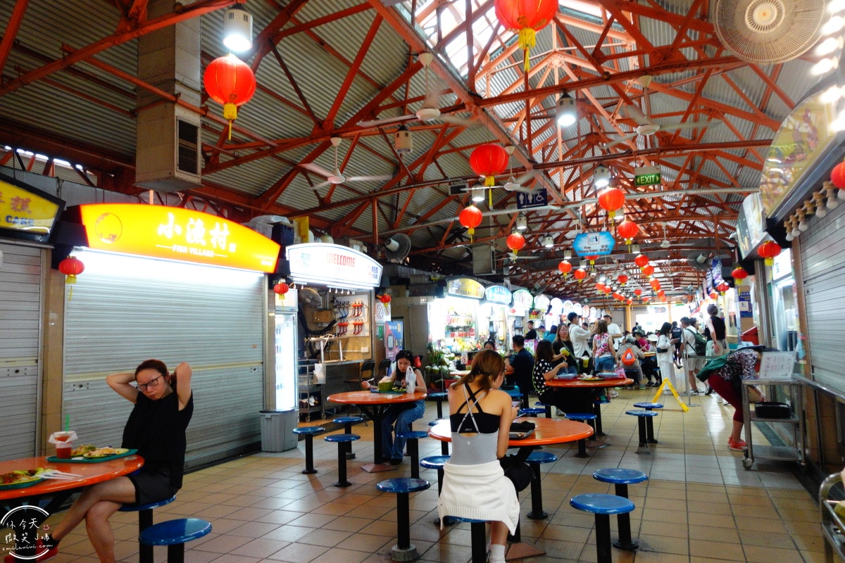 牛車水美食推薦∥Maxwell Food Centre,在地人都愛的麥士威熟食中心必吃美食︱阿仔海南雞飯、天天海南雞飯︱新加坡牛車水 - 第9張圖 Maxwell Food Centre