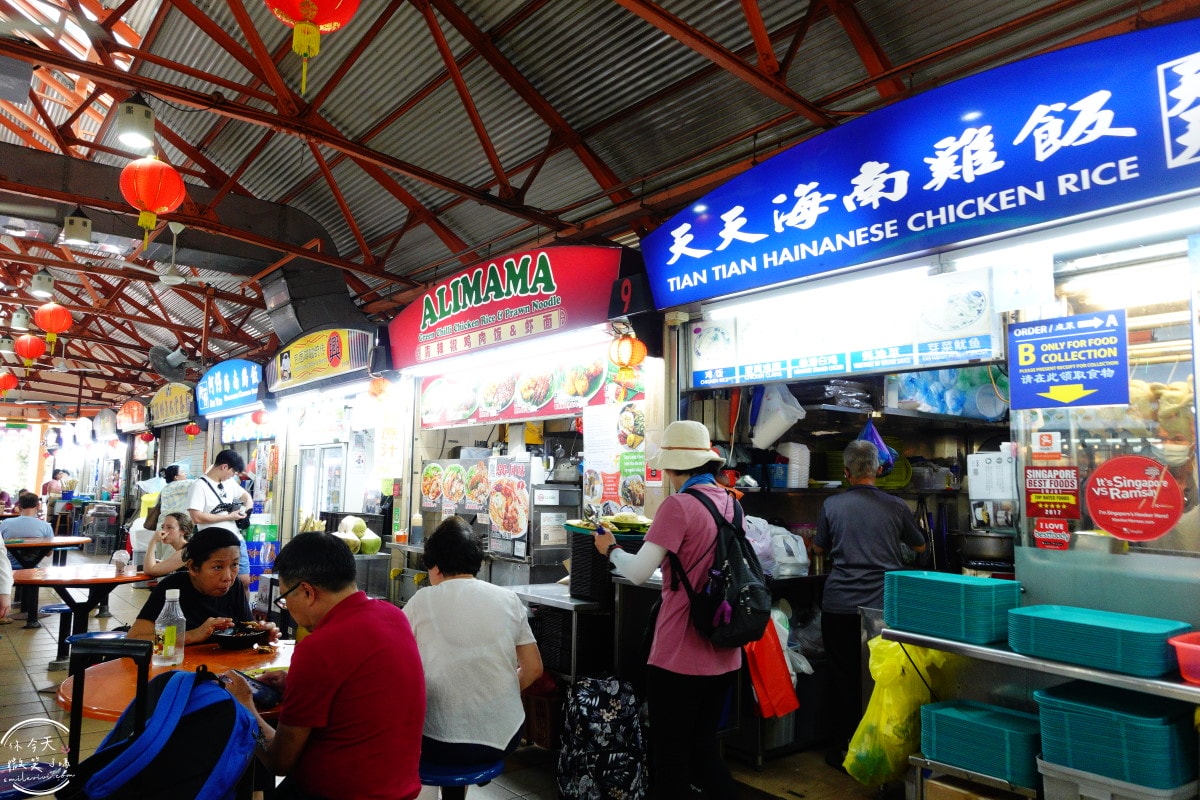 牛車水美食推薦∥Maxwell Food Centre,在地人都愛的麥士威熟食中心必吃美食︱阿仔海南雞飯、天天海南雞飯︱新加坡牛車水 - 第14張圖 Maxwell Food Centre