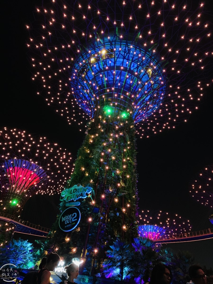 新加坡夜間最美燈光秀∥超級樹燈光秀Supertree Grove每晚19:45、20:45免費開演︱OCBC Skyway 15 分鐘極致視覺享受,超級樹燈光秀資訊全攻略,擎天樹燈光秀 - 第88張圖