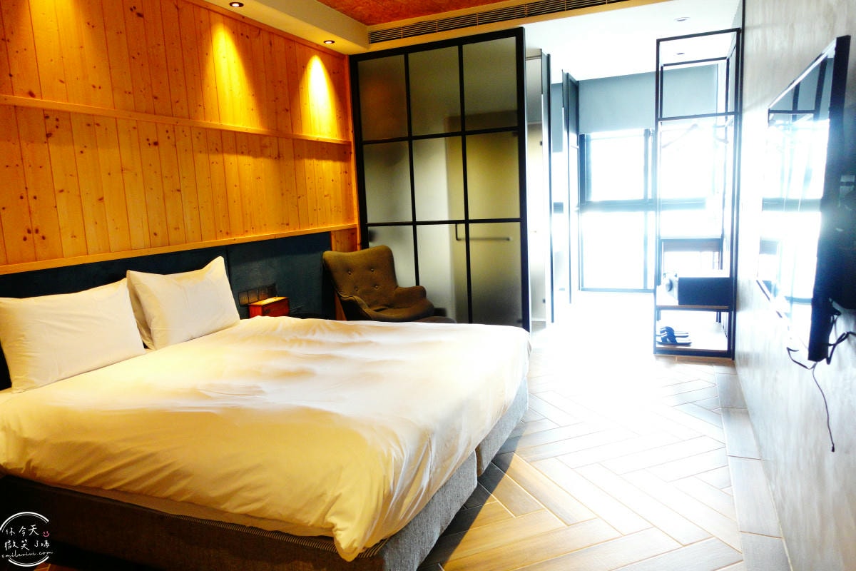 台南住宿推薦∥台南行旅 Hotel Leisure Tainan-OINN 巷弄潮旅,設計系旅店!雙人房、四人房、背包房各種房型開箱︱走路5分鐘到武聖夜市,台南中西區住宿心得 - 第20張圖
