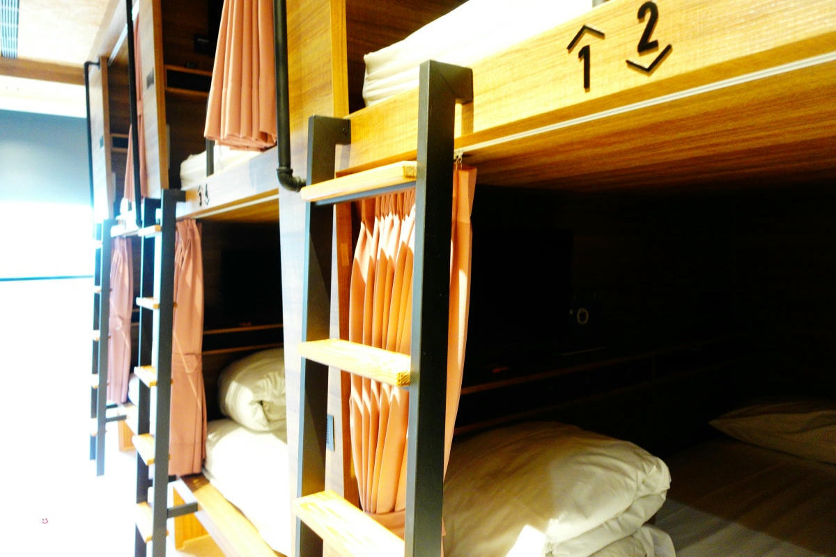 台南住宿推薦∥台南行旅 Hotel Leisure Tainan-OINN 巷弄潮旅,設計系旅店!雙人房、四人房、背包房各種房型開箱︱走路5分鐘到武聖夜市,台南中西區住宿心得 - 第80張圖