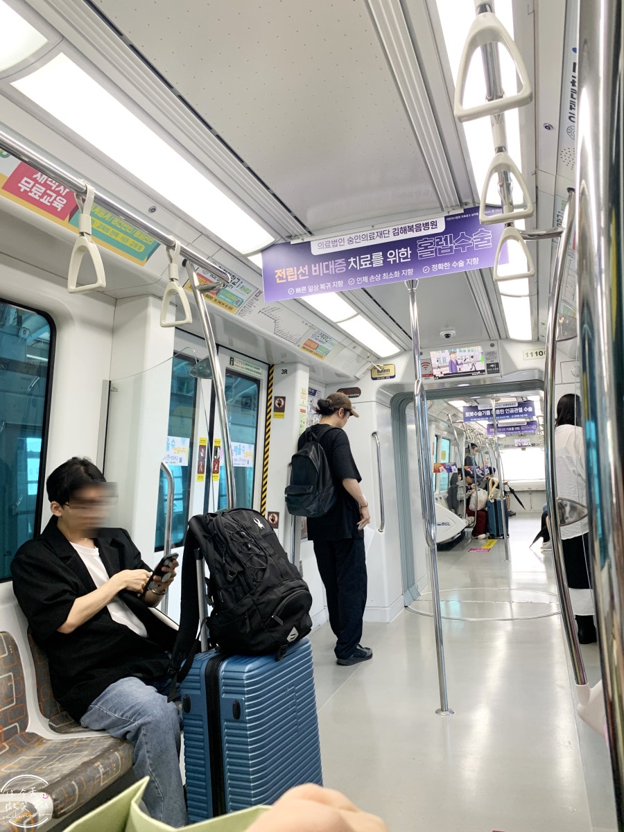 釜山金海機場進市區懶人包∥釜山金海輕電鐵(부산김해경전철),從金海機場站到沙上站轉釜山地鐵2號線超簡單!沙上站轉乘釜山2號線詳細分享︱釜山機場快線來回搭乘分享 - 第43張圖