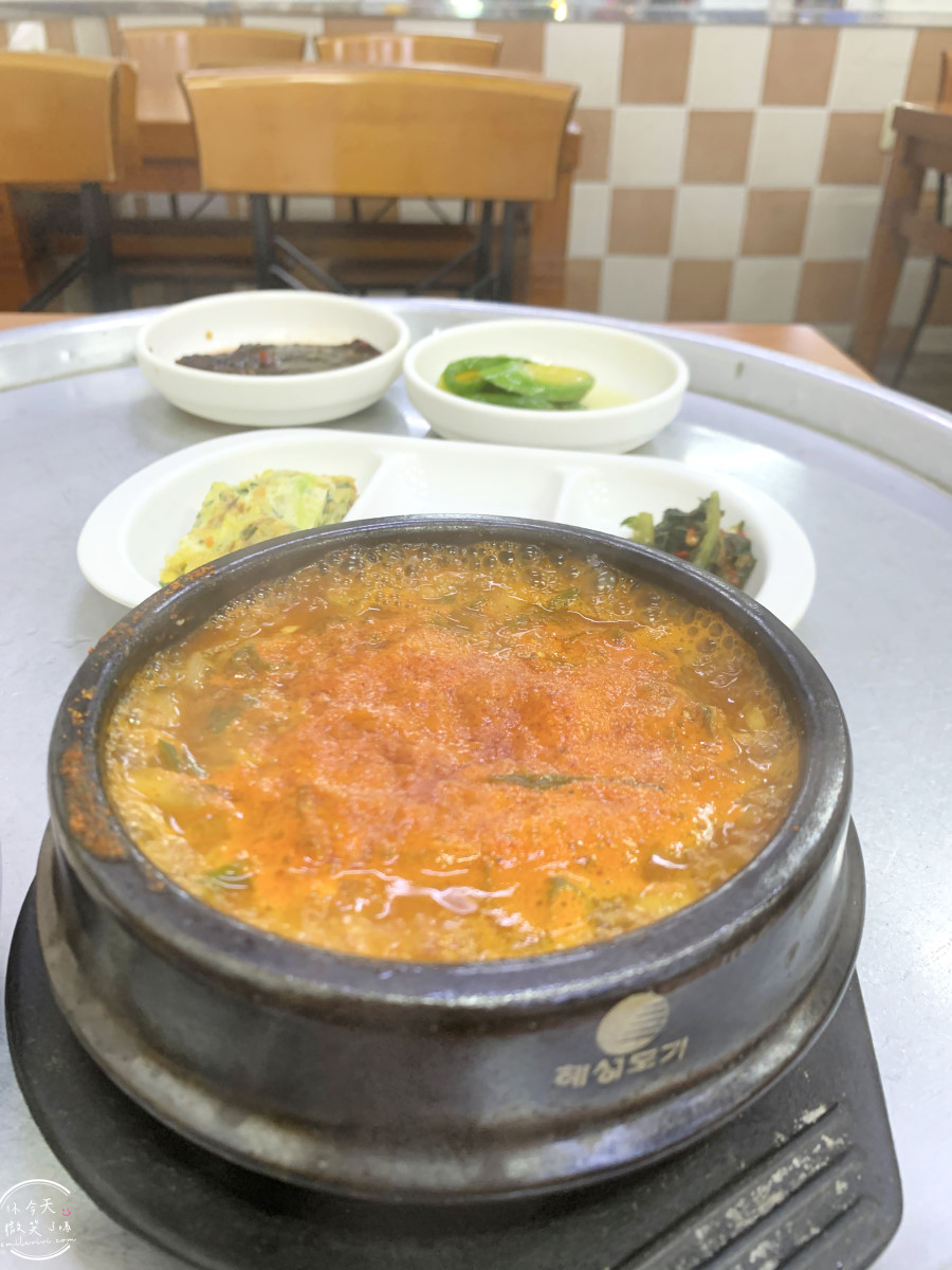 釜山西面美食推薦∥泰山豆腐鍋(태산순두부),來釜山不能錯過的鍋物︱海鮮豆腐鍋必點,螃蟹、蝦子、魷魚通通入鍋,暖到心坎裡的辣湯︱釜山平價在地人西面必吃推薦! - 第17張圖 taesan