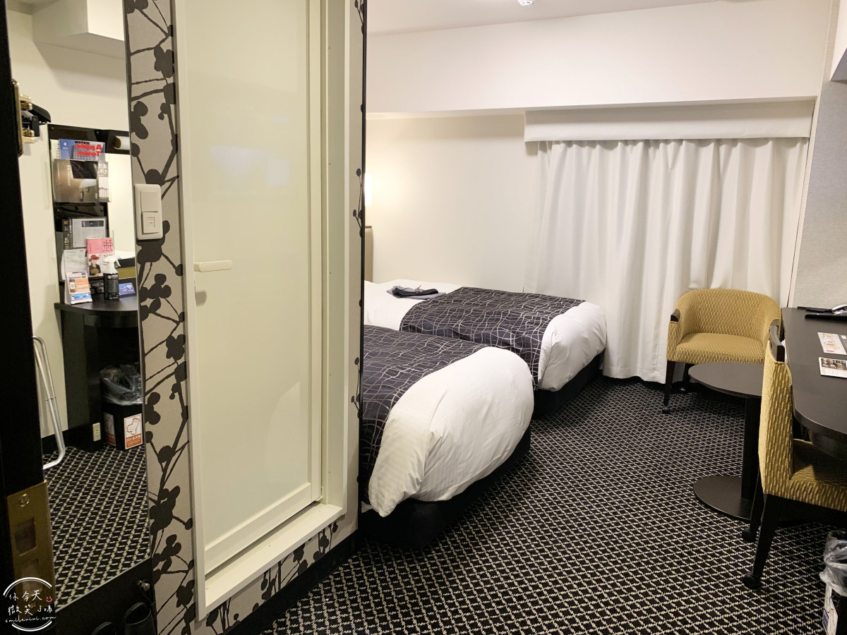 名古屋住宿推薦∥APA HOTEL名古屋榮北APA (HOTEL NAGOYA SAKAE-KITA),兩小床房型︱地鐵久屋大通站走路5分鐘、交通便利,名古屋市中心平價飯店推薦︱日本自由行住宿 - 第16張圖