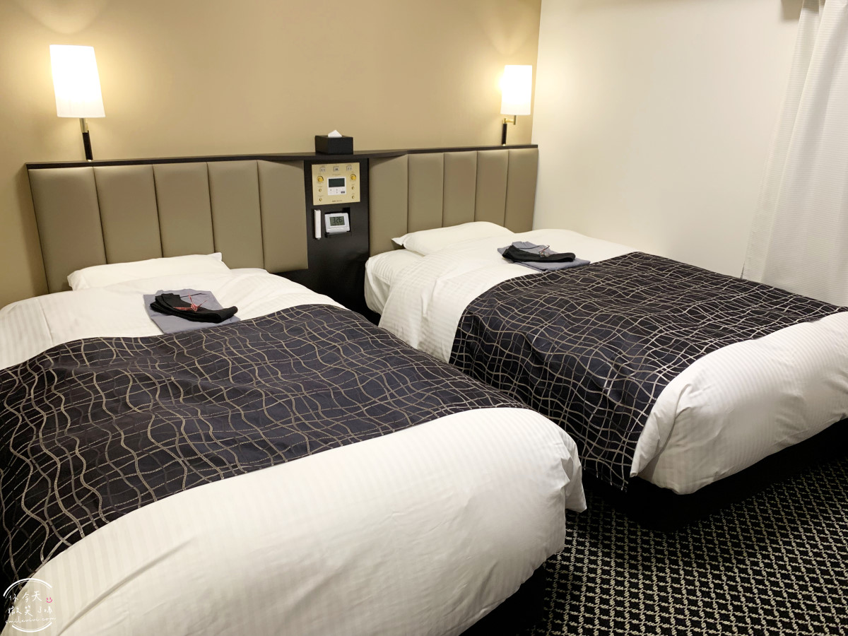 名古屋住宿推薦∥APA HOTEL名古屋榮北APA (HOTEL NAGOYA SAKAE-KITA),兩小床房型︱地鐵久屋大通站走路5分鐘、交通便利,名古屋市中心平價飯店推薦︱日本自由行住宿 - 第18張圖