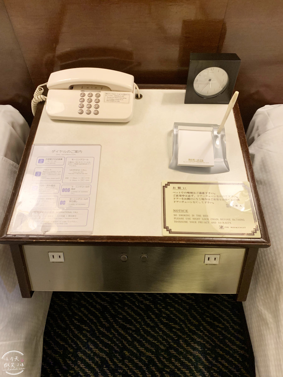 日本富山飯店推薦∥富山第一飯店 Toyama Dai-ichi Hotel,兩小床房型︱住在富山城旁、立山黑部交通方便︱立山黑部行程前後最佳中繼站 - 第21張圖