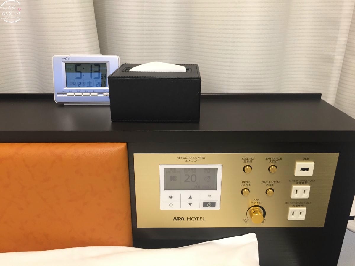 大阪住宿體驗∥APA HOTEL新大阪南(アパホテル 新大阪駅南)No.276︱單人房型設計精巧,含早餐,價格昂貴︱乾淨安靜的住宿選擇︱近JR新大阪站,搭新幹線超省時 - 第25張圖