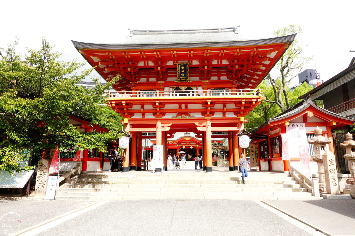 神戶必訪景點∥神戶生田神社,超夢幻「水占卜籤」,日本戀愛神社巡禮︱御守種類一次看!求戀愛運、健康運、事業運一次搞定! - 第5張圖 神戶生田神社
