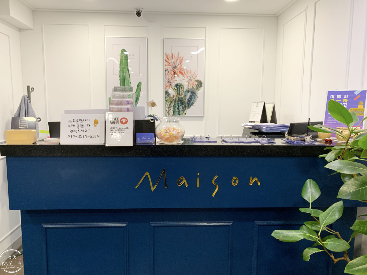 慶州住宿推薦∥Maison mini Hotel(메종 미니호텔 & 게스트하우스)兩小床房型含早餐,共用廚房︱近皇理團路,CP值超高的平價旅宿! - 第10張圖 Maison mini Hotel