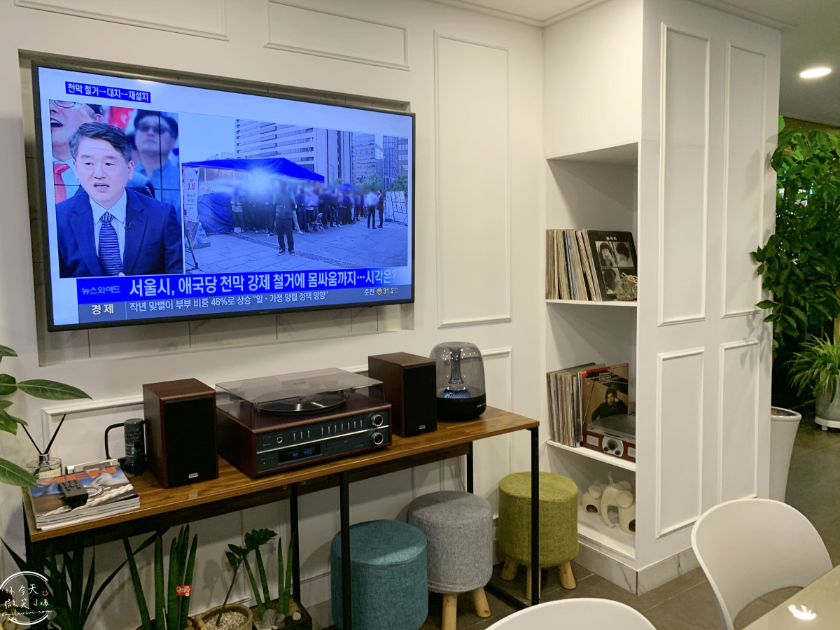 慶州住宿推薦∥Maison mini Hotel(메종 미니호텔 & 게스트하우스)兩小床房型含早餐,共用廚房︱近皇理團路,CP值超高的平價旅宿! - 第13張圖 Maison mini Hotel