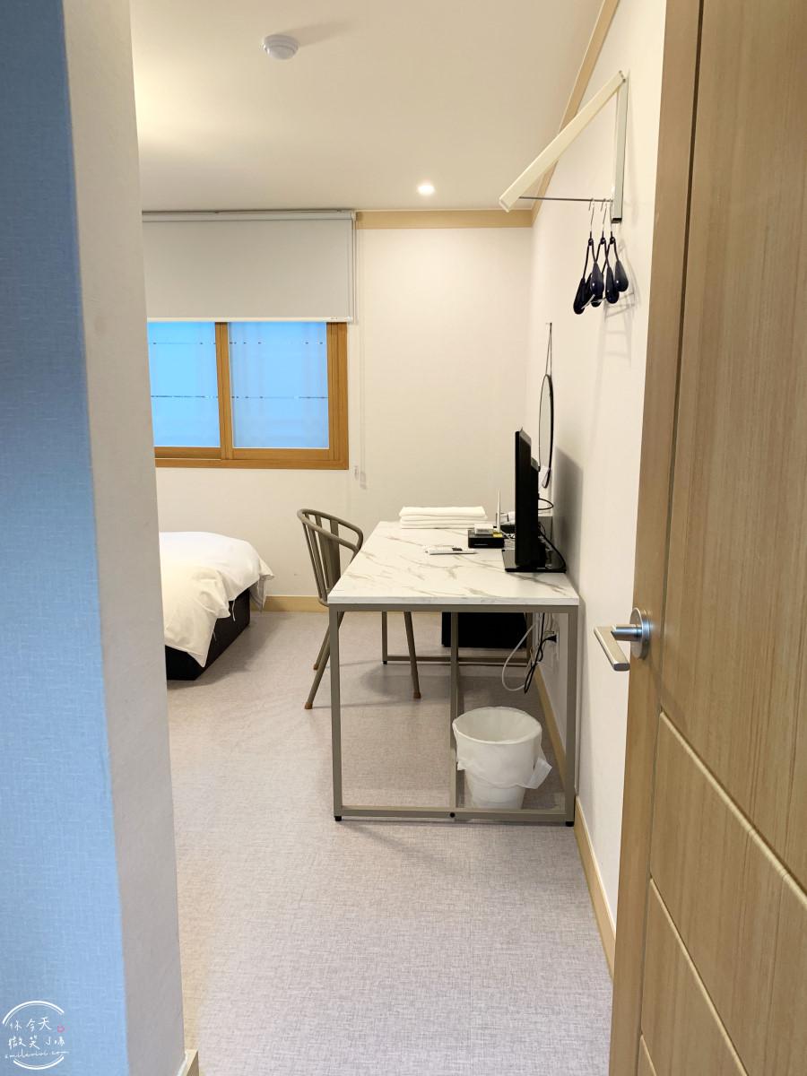 慶州住宿推薦∥Maison mini Hotel(메종 미니호텔 & 게스트하우스)兩小床房型含早餐,共用廚房︱近皇理團路,CP值超高的平價旅宿! - 第24張圖 Maison mini Hotel