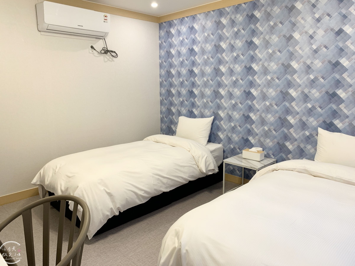 慶州住宿推薦∥Maison mini Hotel(메종 미니호텔 & 게스트하우스)兩小床房型含早餐,共用廚房︱近皇理團路,CP值超高的平價旅宿! - 第27張圖 Maison mini Hotel