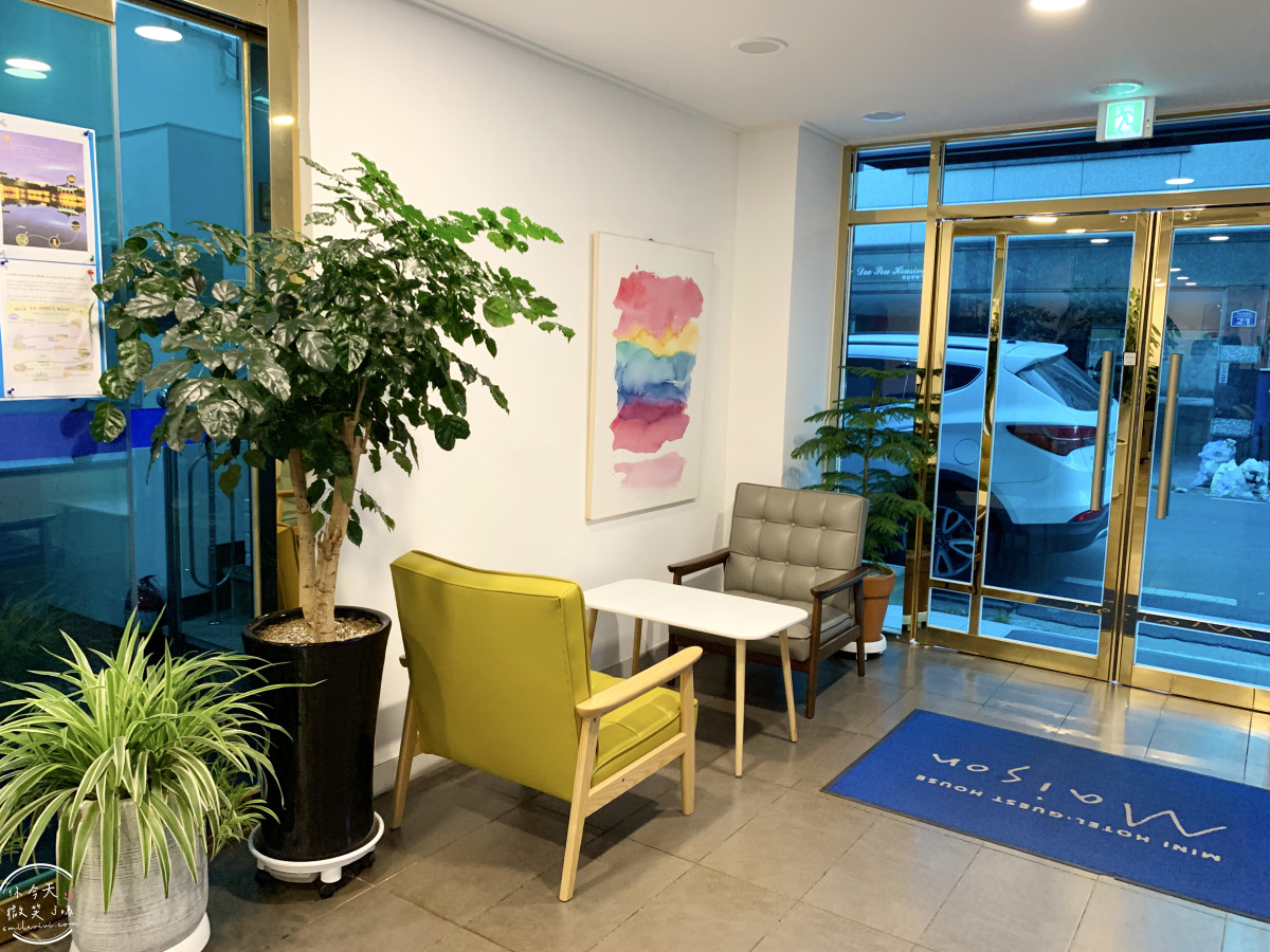 慶州住宿推薦∥Maison mini Hotel(메종 미니호텔 & 게스트하우스)兩小床房型含早餐,共用廚房︱近皇理團路,CP值超高的平價旅宿! - 第8張圖 Maison mini Hotel