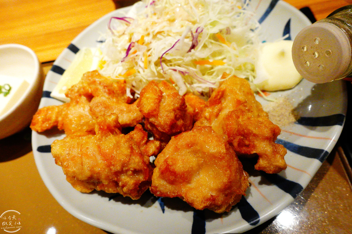 大阪天下茶屋美食∥彌生軒(YAYOI軒;やよい軒)唐揚炸雞定食，CP值超高的日式定食︱日本平價定食首選︱YAYOI軒天下茶屋店，南海商店天下茶屋